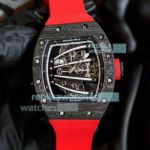 Swiss Quality Replica Richard Mille RM 59-01 Yohan Blake Watch Red Rubber Band